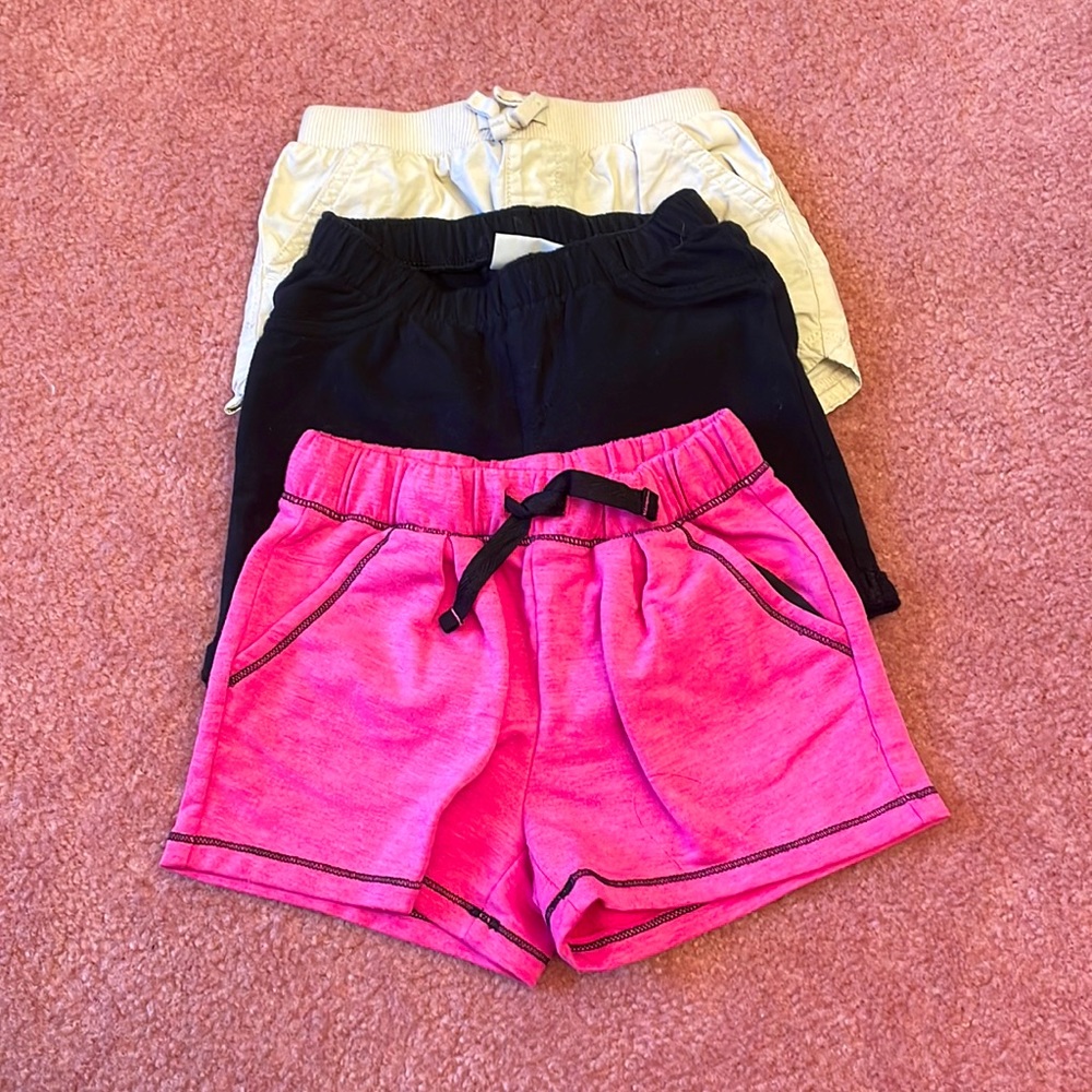 3 pack shorts bundle, size 5T